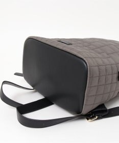 style code 【PADMA/パドマ】リアルレザー x ナイロンキルティングリュック