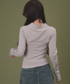 WEGO ヘンリーネックロゴトップ