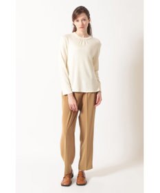 DAKS ウールスムース ハイネックカットソー