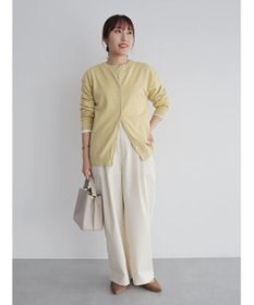 CRAFT STANDARD BOUTIQUE イージーケアピンストライプテーパードパンツ