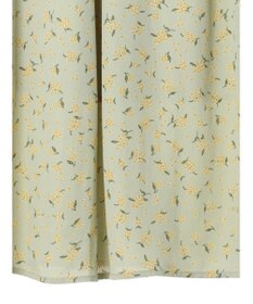 earth music&ecology キンモクセイ柄フレアスカート