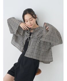 earth music&ecology ワッシャードロスト羽織りシャツ