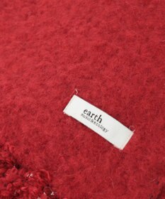 earth music&ecology ループヤーンフリンジマフラー