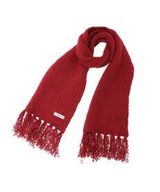 earth music&ecology ループヤーンフリンジマフラー