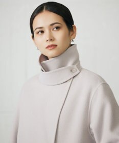 自由区 S ウールリバーダブルブレストコート