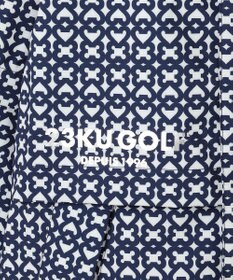 23区GOLF 【WOMEN】モノグラム ポケッタブルレインブルゾン