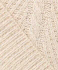 J.PRESS YORK STREET 【UNISEX】ケーブルプルオーバー ニット