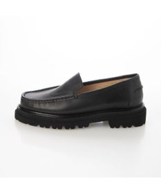 ing <ing>タンクソールモカデザインローファー