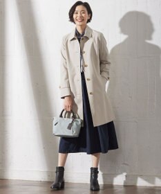 J.PRESS LADIES 【WEB限定・洗える】ニット コンビ ワンピース
