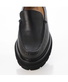 ing <ing>タンクソールモカデザインローファー