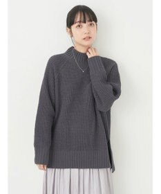 earth music&ecology マットベロアモールチュニック