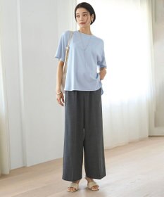 UNFILO 【新色追加】イージーワイドパンツ