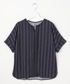 ANY SIS ジョーゼットフロントタック プルオーバー