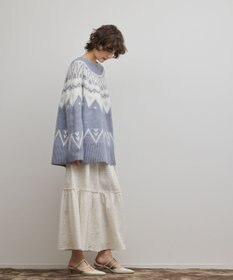 GRACE CONTINENTAL フェアアイルニットトップ