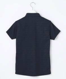 23区GOLF 【WOMEN】フラッグロゴジャガード ポロシャツ