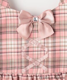 ANY KIDS 【マイメロディ＆クロミ×ANY KIDS】チェック ジャンパースカート