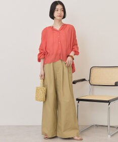 AMERICAN HOLIC スキッパーギャザーブラウス