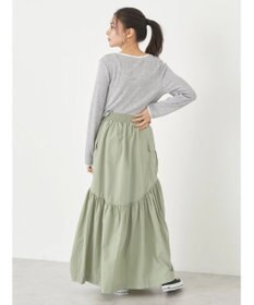 earth music&ecology アイレットジャガードタイトプルオーバー