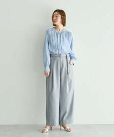 YECCA VECCA ギャザーブラウス