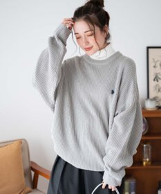 WEGO U.S. POLO ASSN.|別注畔編みニットプルオーバー