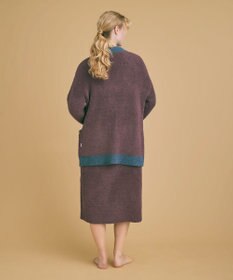 une nana cool カラーブロッキング　カーディガン