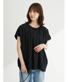 Green Parks インド綿　ＳＥＴ２点　マルチ刺繍ブラウス＋タンク