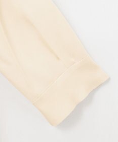 自由区 【洗える/UVケア/吸放湿性】シルクストレッチ ハイネックブラウス