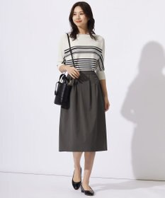 J.PRESS LADIES 【洗える】RENU ソフトタイプライター スカート