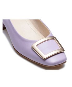 REGAL FOOT COMMUNITY 【リーガルレディース】F89Q バックル付きスクエアパンプス パンプス