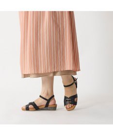 ing <ing>ローヒールウエッジサンダル