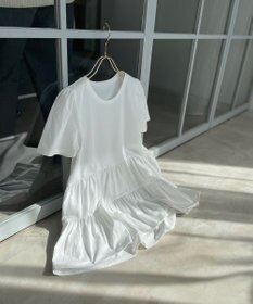 Feroux 【UVケア】ティアードチュニック Tシャツ