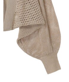 earth music&ecology メッシュボレロ