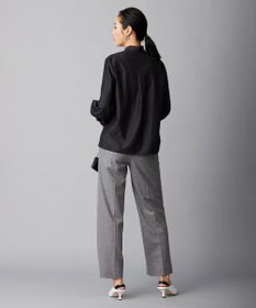 ICB ウールミルドジャージー ワイドストレートパンツ