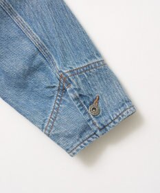 AMERICAN HOLIC ノーカラーデニムカバーオール