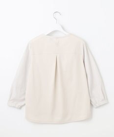 J.PRESS LADIES L プレーティングジャージー タックスリーブ カットソー