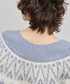 GRACE CONTINENTAL フェアアイルニットトップ