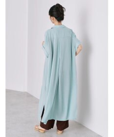 AMERICAN HOLIC 楊柳Ｗポケット開襟ワンピース