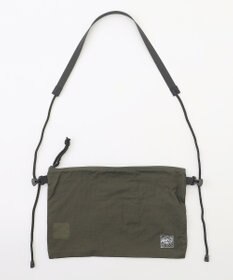 JOSEPH ABBOUD MOUNTAIN 【軽量/ECO撥水/小さくたためる】ナイロンフライリップサコッシュ