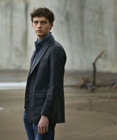 JOSEPH ABBOUD 【キングサイズ・スペインラム使用】 ナチュラルレザージャケット