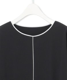 ICB L 【洗える】ジョーゼットジャージー プルオーバー