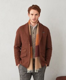 JOSEPH ABBOUD 【リラックスサイズ】ラムウールツィード ジャケット