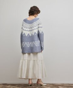 GRACE CONTINENTAL フェアアイルニットトップ