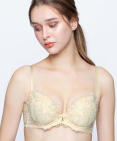 AMPHI ブラジャー ふっくらまる胸キープ 脇高設計 脇・背中スッキリ Gカップまで対応 大きいサイズ 【Hold Day Bra ホールドデイブラ】 BYJ305 アンフィ／ワコール