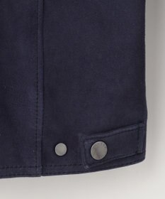 JOSEPH ABBOUD 【キングサイズ・スプリングレザー/スウェード】ゴートスウェード シングル ライダース