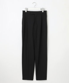 23区 【エステータ】ウールトロドライストレッチ タックテーパード パンツ