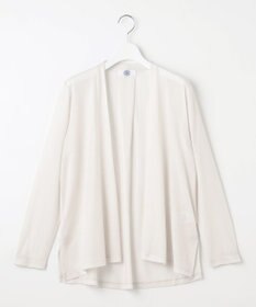 J.PRESS LADIES セルロースジャージー ミディ丈 カーディガン