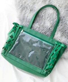 WEGO 【痛バ＆推し活】レースアップ痛バッグS