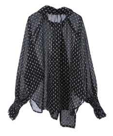 Green Parks ボウタイリボンブラウス