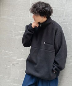 WEGO フリース ハーフZIPプルオーバー
