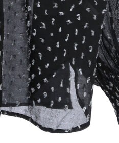 Green Parks ボウタイリボンブラウス